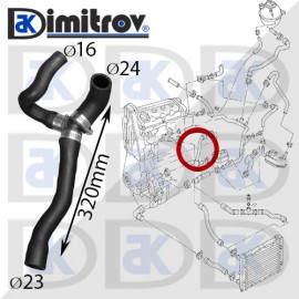 Водно съединение Ford Seat Volkswagen